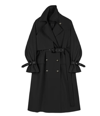 The Teagan Long Sleeve Trench Coat - Multiple Colors