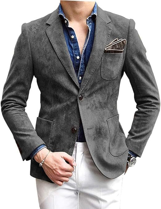 Euro version single 24 casual men's suit fashion large size coat formal wear