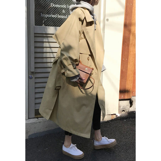 The Teagan Long Sleeve Trench Coat - Multiple Colors