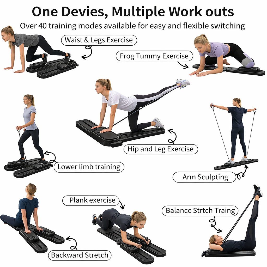 Flo Pilates Reformer-set