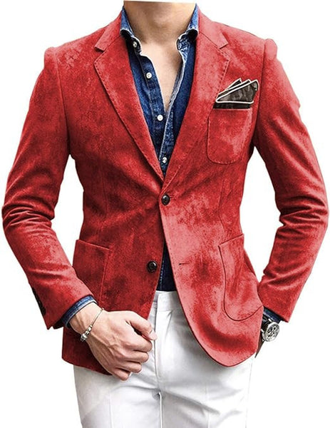 Euro version single 24 casual men's suit fashion large size coat formal wear