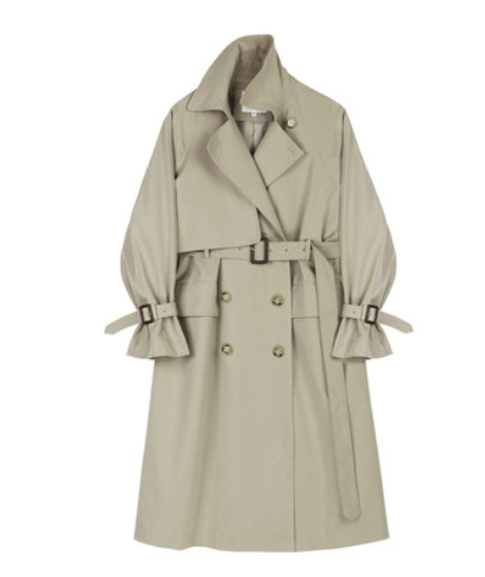 The Teagan Long Sleeve Trench Coat - Multiple Colors